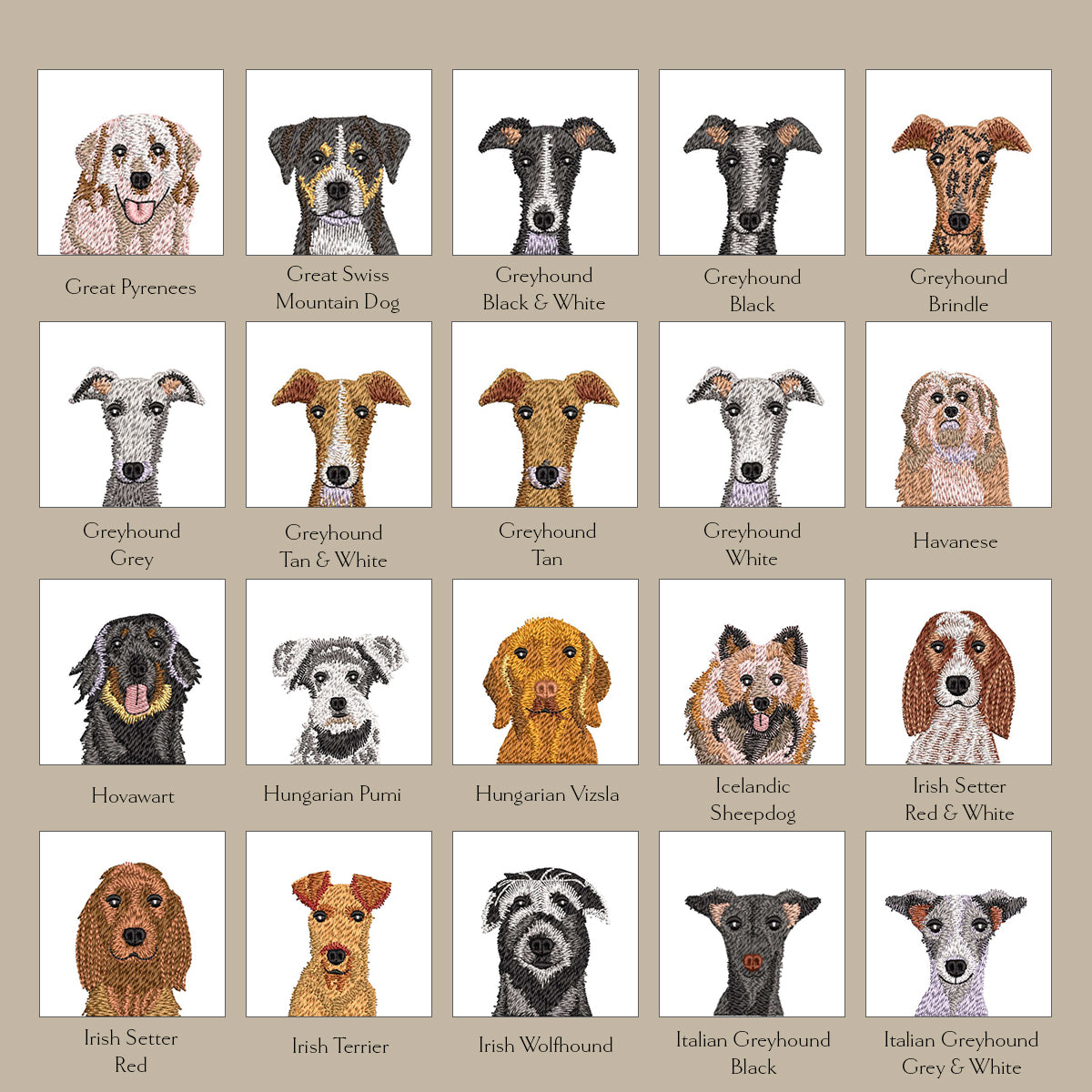 Dog Breed Sweater